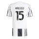 Juventus Pierre Kalulu #15 Domaci Dres 2025-26 Kratak Rukav Juventus Pierre Kalulu #15 Domaci Dres 2025-26 Kratak Rukav